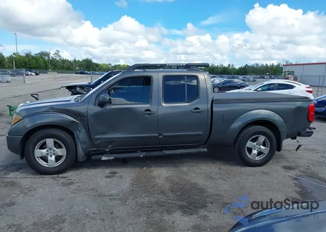 2007 Nissan Frontier Le z USA, uszkodzony, nr VIN 1N6AD09U57C406389